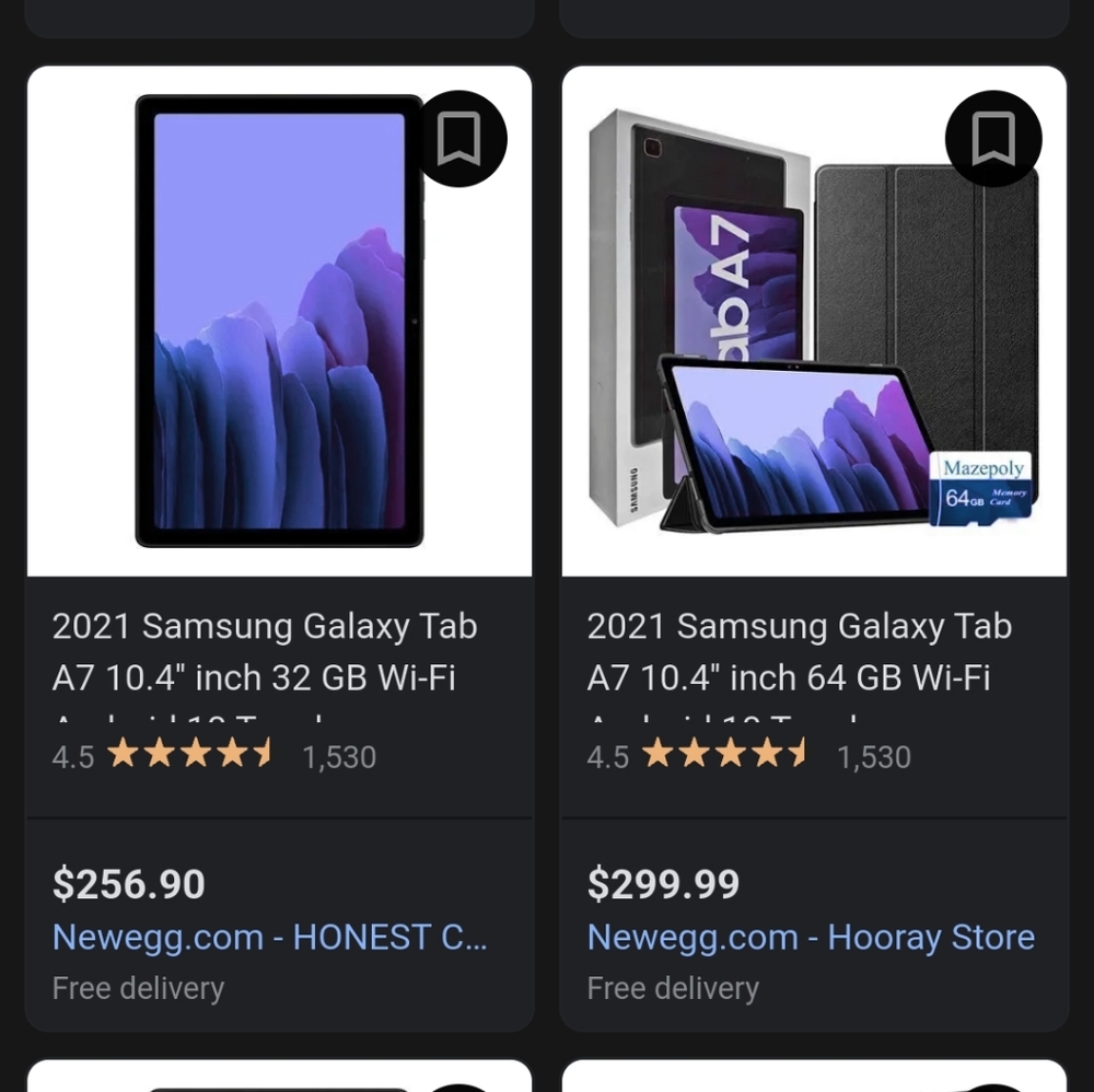Samsung Galaxy tablet a7